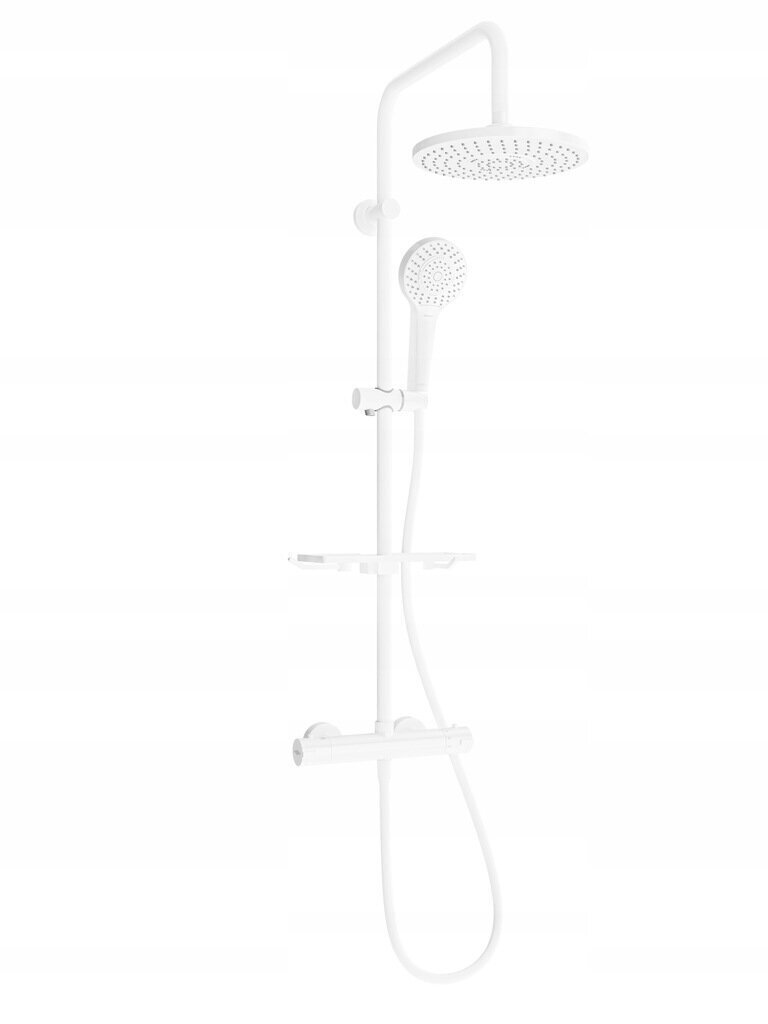 Dušisüsteem termostaadiga Mexen KT05, White цена и информация | Dušikomplektid ja süsteemid | hansapost.ee