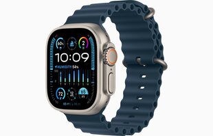 Apple Watch Ultra 2 GPS + Cellular, 49mm Titanium Case with Blue Ocean Band MREG3UL/A hind ja info | Nutikellad, laste nutikellad | hansapost.ee