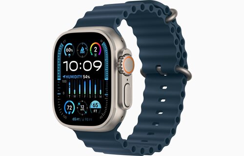 Apple Watch Ultra 2 GPS + Cellular, 49mm Titanium Case with Blue Ocean Band MREG3EL/A hind ja info | Nutikellad, laste nutikellad | hansapost.ee