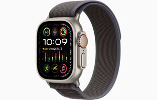 Apple Watch Ultra 2 GPS + Cellular, 49mm Titanium Case with Blue/Black Trail Loop - S/M MRF53EL/A цена и информация | Смарт-часы | hansapost.ee