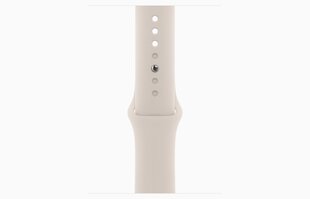 Apple Watch Series 9 GPS 41mm Starlight Aluminium Case with Starlight Sport Band - S/M MR8T3ET/A hind ja info | Nutikellad, laste nutikellad | hansapost.ee