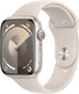 Apple Watch Series 9 GPS 41mm Starlight Aluminium Case with Starlight Sport Band - M/L MR8U3ET/A hind ja info | Nutikellad, laste nutikellad | hansapost.ee