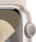 Apple Watch Series 9 GPS 45mm Starlight Aluminium Case with Starlight Sport Band - S/M MR963ET/A цена и информация | Nutikellad, laste nutikellad | hansapost.ee