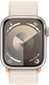 Apple Watch Series 9 GPS 45mm Starlight Aluminium Case with Starlight Sport Loop - MR983ET/A цена и информация | Nutikellad, laste nutikellad | hansapost.ee