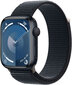 Apple Watch Series 9 GPS 45mm Midnight Aluminium Case with Midnight Sport Loop - MR9C3ET/A цена и информация | Nutikellad, laste nutikellad | hansapost.ee