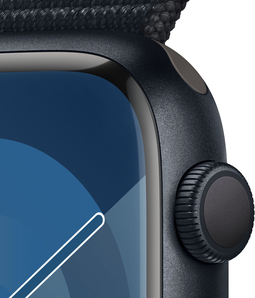 Apple Watch Series 9 GPS 45mm Midnight Aluminium Case with Midnight Sport Loop MR9C3ET/A цена и информация | Nutikellad, laste nutikellad | hansapost.ee