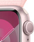 Apple Watch Series 9 GPS 45mm Pink Aluminium Case with Light Pink Sport Loop MR9J3ET/A цена и информация | Nutikellad, laste nutikellad | hansapost.ee
