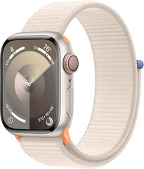 Apple Watch 9 GPS + Cellular 41mm Sport Loop, starlight (MRHQ3ET/A) цена и информация | Смарт-часы | hansapost.ee