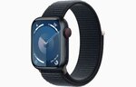 Apple Watch Series 9 GPS + Cellular 41mm Midnight Aluminium Case with Midnight Sport Loop MRHU3ET/A