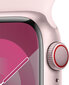 Apple Watch Series 9 GPS + Cellular 41mm Pink Aluminium Case with Light Pink Sport Band - M/L MRJ03ET/A цена и информация | Nutikellad, laste nutikellad | hansapost.ee