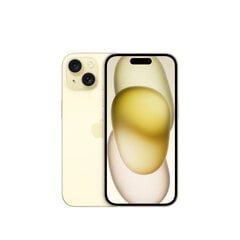 Apple iPhone 15 128GB Yellow MTP23PX/A цена и информация | Мобильные телефоны | hansapost.ee