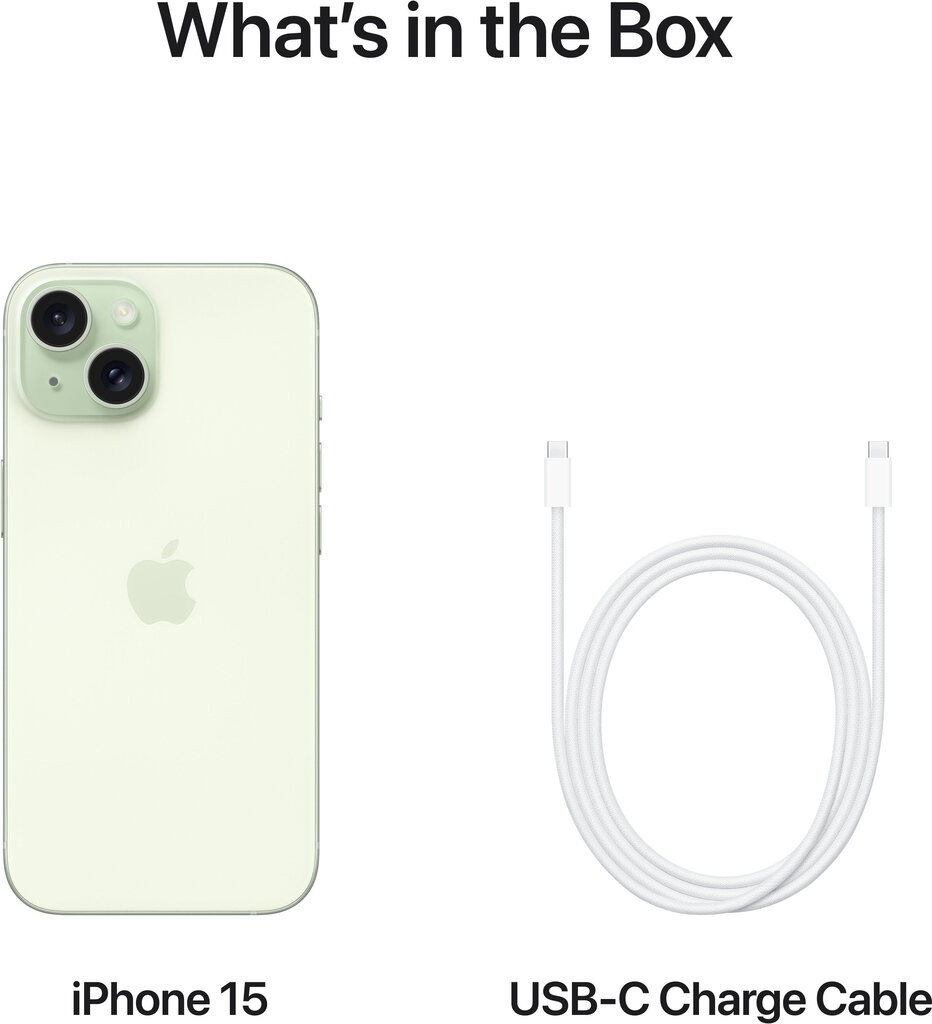 Apple iPhone 15 512GB Green MTPH3PX/A hind ja info | Telefonid | hansapost.ee