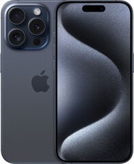 Apple iPhone 15 Pro 128 ГБ, синий титан цена и информация | Мобильные телефоны | hansapost.ee