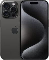 Apple iPhone 15 Pro 512GB Black Titanium MTV73PX/A hind ja info | Telefonid | hansapost.ee