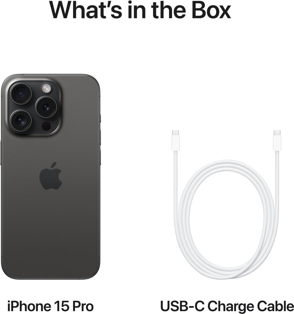 Apple iPhone 15 Pro 1TB Black Titanium MTVC3PX/A hind ja info | Telefonid | hansapost.ee