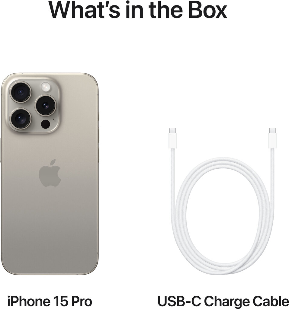 Apple iPhone 15 Pro 1TB Natural Titanium MTVF3PX/A hind ja info | Telefonid | hansapost.ee