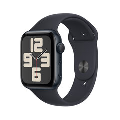 Apple Watch SE GPS 44mm Midnight Aluminium Case with Midnight Sport Band - S/M MRE73ET/A цена и информация | Смарт-часы (smartwatch) | hansapost.ee