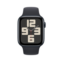 Apple Watch SE GPS 44mm Midnight Aluminium Case with Midnight Sport Band - S/M - MRE73ET/A hind ja info | Nutikellad, laste nutikellad | hansapost.ee