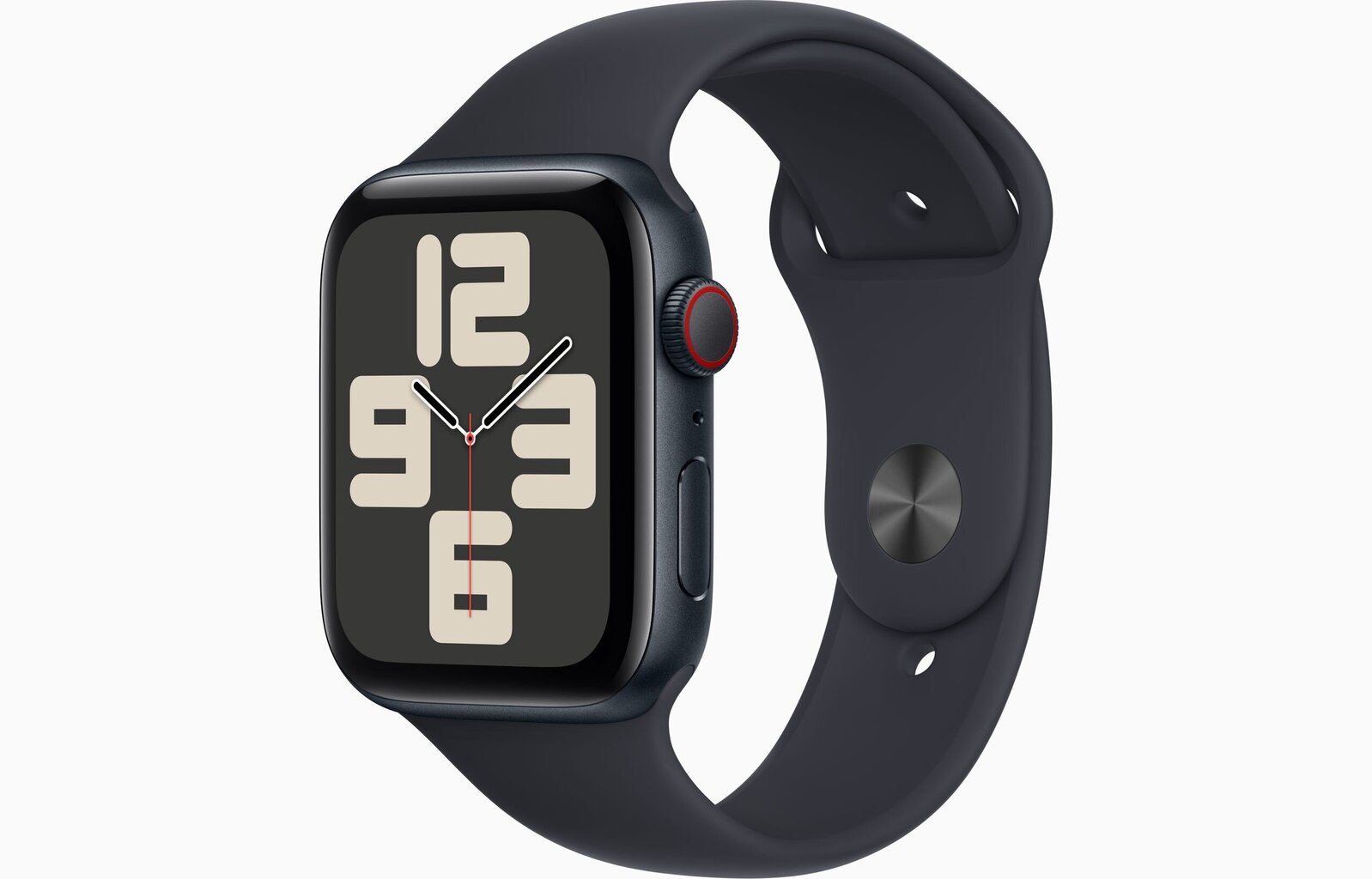 Apple Watch SE GPS + Cellular 40mm Midnight Aluminium Case with Midnight Sport Band - S/M - MRG73ET/A цена и информация | Nutikellad, laste nutikellad | hansapost.ee