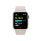 Apple Watch SE GPS + Cellular 40mm Starlight Aluminium Case with Starlight Sport Band - M/L - MRG13ET/A цена и информация | Nutikellad, laste nutikellad | hansapost.ee