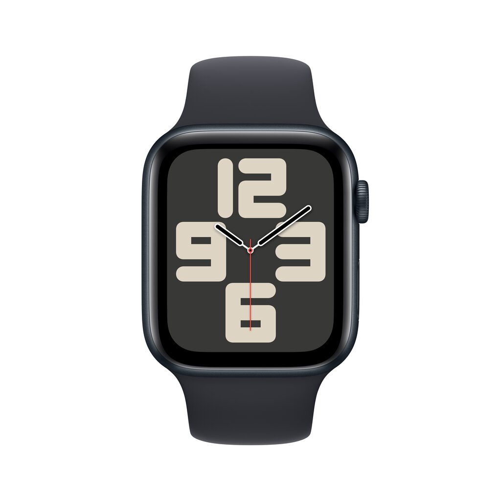 Apple Watch SE GPS + Cellular 44mm Midnight Aluminium Case with Midnight Sport Band - S/M - MRH53ET/A hind ja info | Nutikellad, laste nutikellad | hansapost.ee