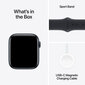 Apple Watch SE GPS + Cellular 44mm Midnight Aluminium Case with Midnight Sport Band - M/L - MRH83ET/A цена и информация | Nutikellad, laste nutikellad | hansapost.ee