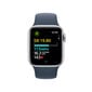 Apple Watch SE GPS + Cellular 44mm Silver Aluminium Case with Storm Blue Sport Band - S/M - MRHF3ET/A hind ja info | Nutikellad, laste nutikellad | hansapost.ee