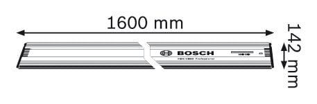 Latt ketassae jaoks Bosch FSN 160cm 1600Z0000F hind ja info | Elektrilised saed, ketassaed ja tarvikud | hansapost.ee