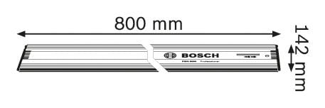 Latt ketassae jaoks Bosch FSN 80cm 1600Z00005 цена и информация | Elektrilised saed, ketassaed ja tarvikud | hansapost.ee