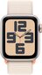 Apple Watch SE GPS 44mm Starlight Aluminium Case with Starlight Sport Loop - MRE63ET/A цена и информация | Nutikellad, laste nutikellad | hansapost.ee