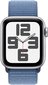 Apple Watch SE GPS 44mm Silver Aluminium Case with Winter Blue Sport Loop - MREF3ET/A hind ja info | Nutikellad, laste nutikellad | hansapost.ee
