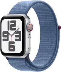 Apple Watch SE GPS + Cellular 40mm Silver Aluminium Case with Winter Blue Sport Loop - MRGQ3ET/A hind ja info | Nutikellad, laste nutikellad | hansapost.ee