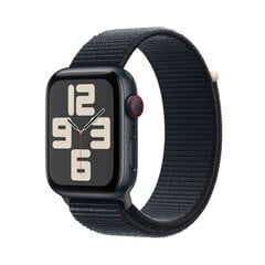 Apple Watch SE GPS + Cellular 44mm Midnight Aluminium Case with Midnight Sport Loop - MRHC3ET/A hind ja info | Nutikellad, laste nutikellad | hansapost.ee