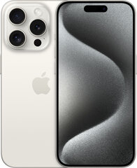 Apple iPhone 15 Pro 512GB White Titanium MTV83PX/A цена и информация | Мобильные телефоны | hansapost.ee