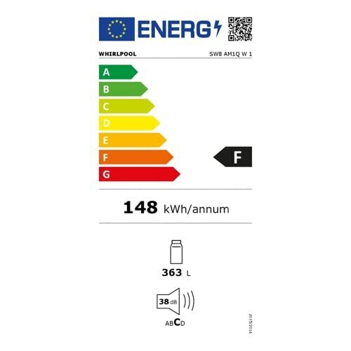 Whirlpool SW8AM1QW1 цена и информация | Külmkapid-külmikud | hansapost.ee