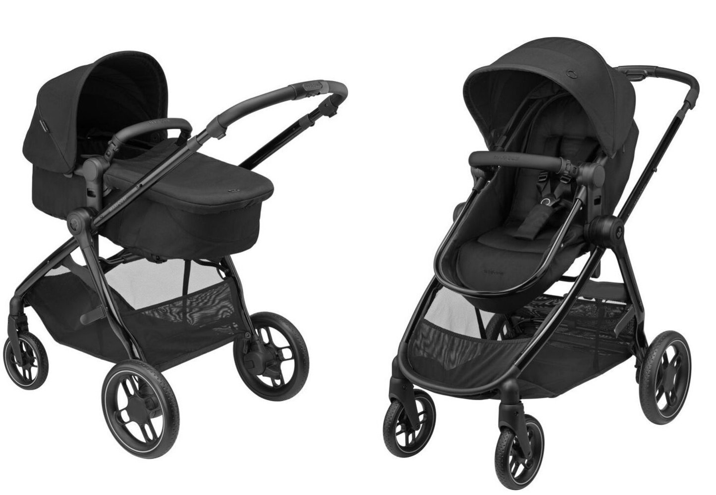 Maxi-Cosi universaalne jalutuskäru Zelia Luxe 2in1, Twillic Black, must цена и информация | Vankrid, jalutuskärud | hansapost.ee