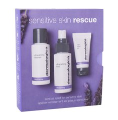 Набор Dermalogica Sensitive Skin Rescue: увлажняющий крем для лица, 10 мл + спрей для лица, 50 мл + средство для умывания, 50 мл цена и информация | Кремы для лица | hansapost.ee