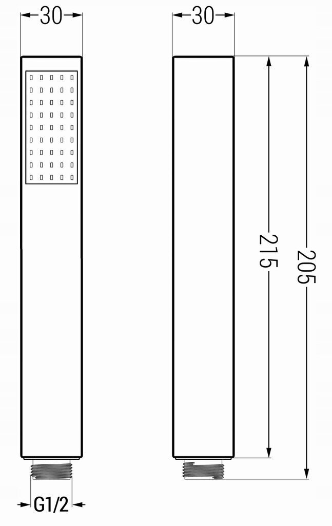 Dušikomplekt Mexen R-77, Black hind ja info | Dušikomplektid ja süsteemid | hansapost.ee