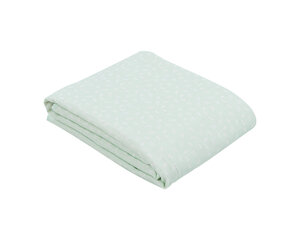 Муслиновое одеяло KikkaBoo Leaves Mint, 100 x 100 см цена и информация | Пеленальные доски и пеленки | hansapost.ee