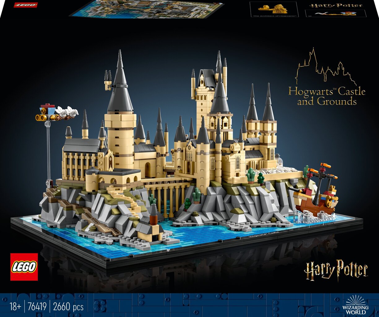 76419 LEGO® Harry Potter Sigatüüka loss ja territoorium цена и информация | Klotsid ja konstruktorid | hansapost.ee