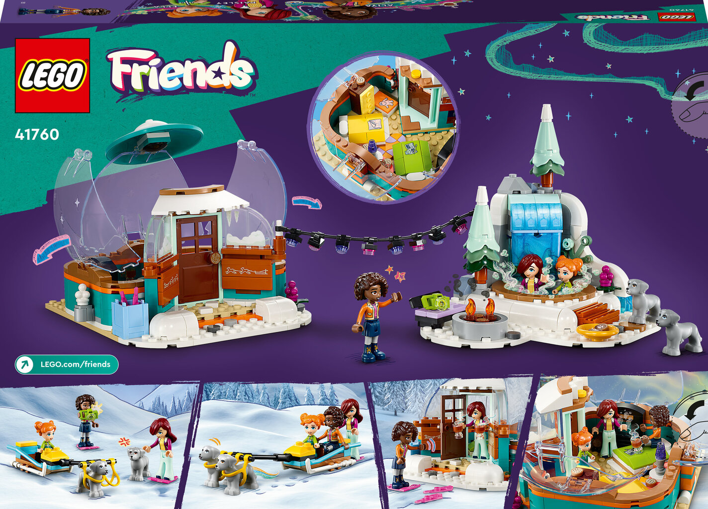 41760 LEGO® Friends Iglupuhkuse seiklus hind ja info | Klotsid ja konstruktorid | hansapost.ee