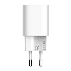 LDNIO Сетевое зарядное устройство LDNIO A2318C USB, USB-C 20 Вт + кабель Lightning цена и информация | Зарядные устройства для телефонов | hansapost.ee