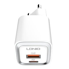 LDNIO Сетевое зарядное устройство LDNIO A2318C USB, USB-C 20 Вт + кабель Lightning цена и информация | Зарядные устройства для телефонов | hansapost.ee