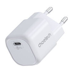 Зарядное устройство Choetech PD5007 30Вт (белое) цена и информация | Зарядные устройства для телефонов | hansapost.ee