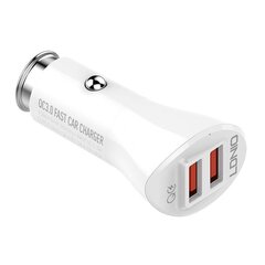 LDNIO Автомобильное зарядное устройство LDNIO C511Q 2USB + кабель Lightning цена и информация | Зарядные устройства для телефонов | hansapost.ee