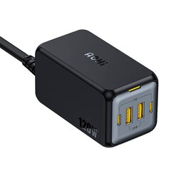 AOHI Desk charger 120W AOC-C006 120W, 2x USB-C, 2x USB-A (black) цена и информация | Зарядные устройства для телефонов | hansapost.ee