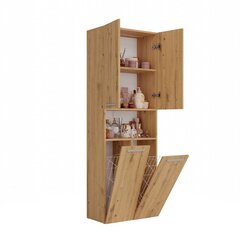 Шкаф для ванной комнаты Top E Shop NEL DK 2K, коричневый цвет цена и информация | Top E Shop Мебель и домашний интерьер | hansapost.ee