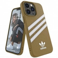 Чехол Adidas OR Moulded PU для iPhone 13 Pro Max 6.7, бежевый цена и информация | Чехлы для телефонов | hansapost.ee