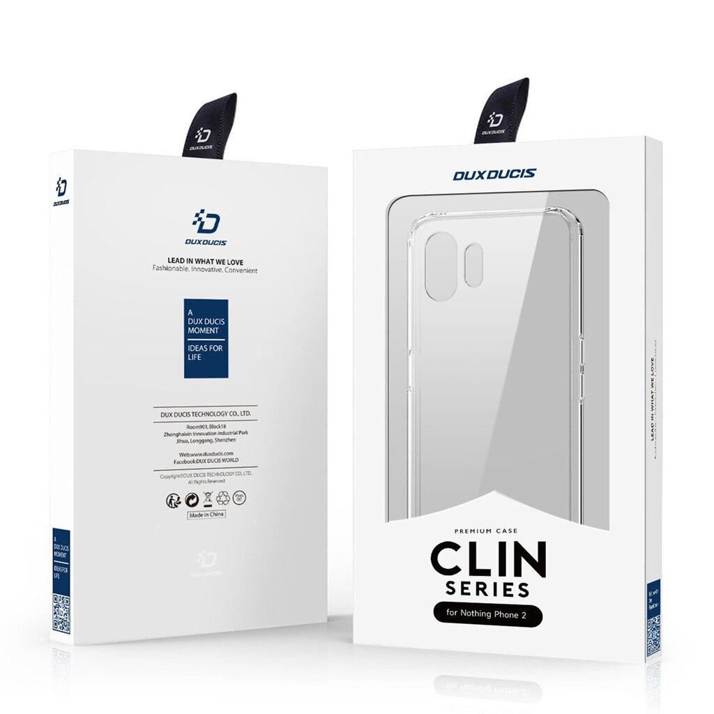 Dux Ducis Clin Case 6934913025833 hind ja info | Telefonide kaitsekaaned ja -ümbrised | hansapost.ee
