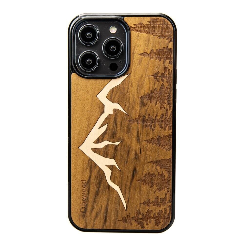 Bewood Imbuia Mountains Wooden Case цена и информация | Telefonide kaitsekaaned ja -ümbrised | hansapost.ee